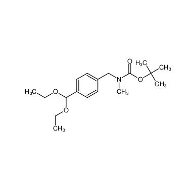 Tert-butyl 4- (diethoxymethyl) benzyl (methyl) carbamat CAS 1428935-48-1