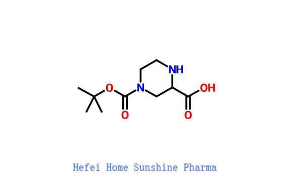 N-4-Boc-2-piperazincarboxylsyre CAS 128019-59-0