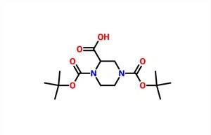 1,4-Di-Boc-piperazin-2-carboxylsyre CAS 181955-79-3