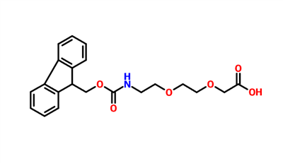 [2-[2-(Fmoc-amino)ethoxy]ethoxy]eddikesyre CAS 166108-71-0